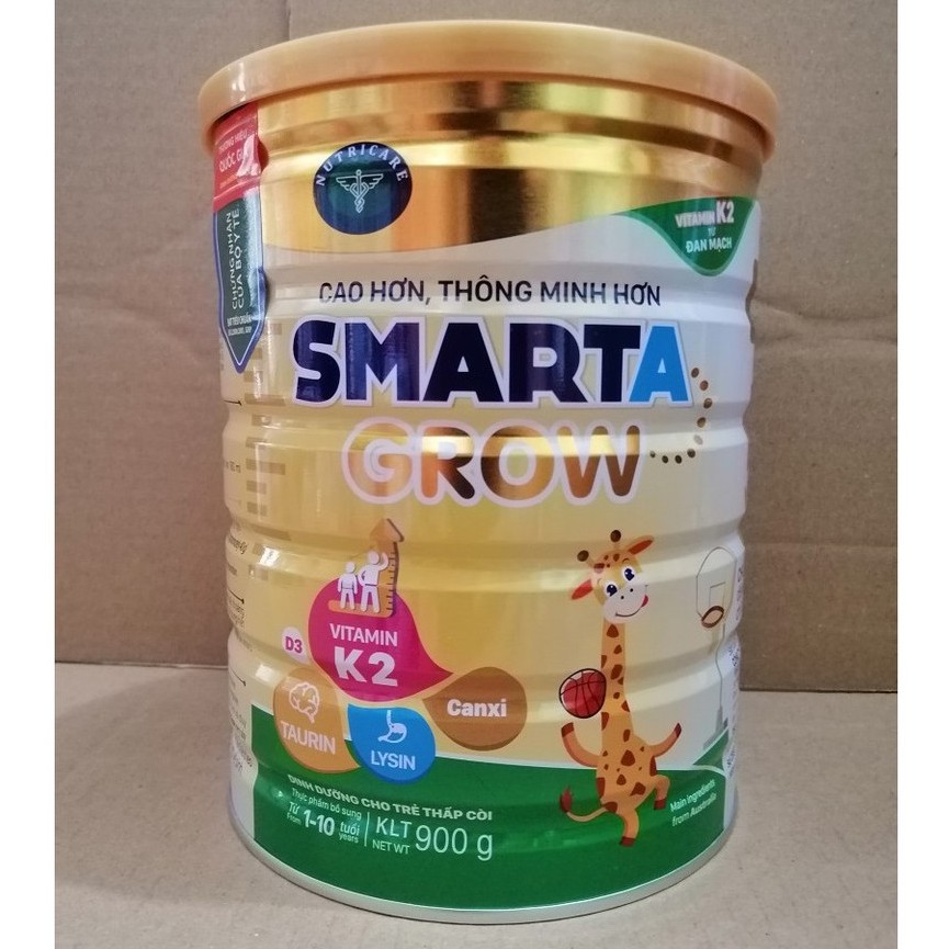 Sữa Smarta Grow Lon 900g Phát triển chiều cao [DATE 2025]