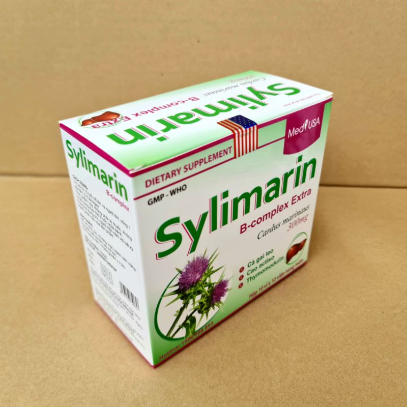 [Viên uống] GIẢI ĐỘC GAN SILYMARIN 120mg Hộp 100 viên