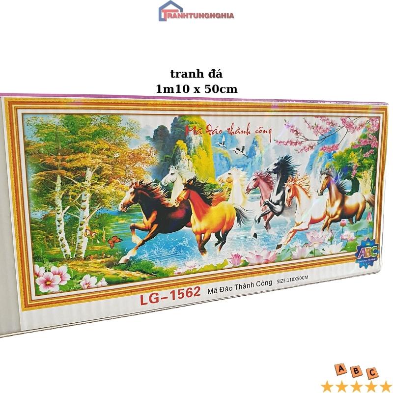 Tranh đính đá, tranh thêu chữ thập mã đáo thành công