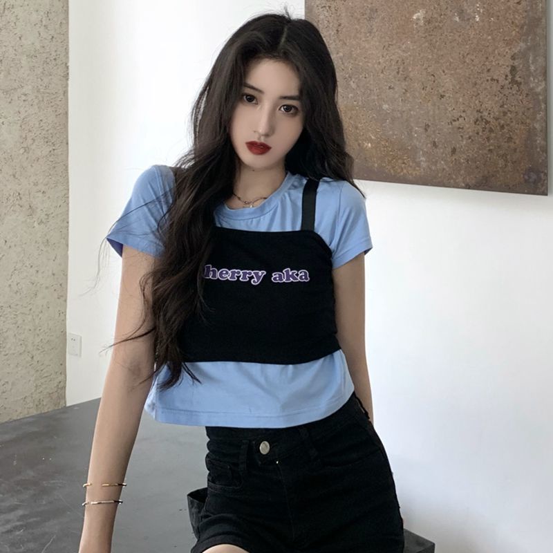 Áo Thun Thể Thao Hai Dây Ôm Dáng Phong Cách Đường Phố Cho Nữ áo dây JL-MX-06