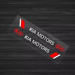 Bộ 2 tem dán cửa xe ô tô KIA