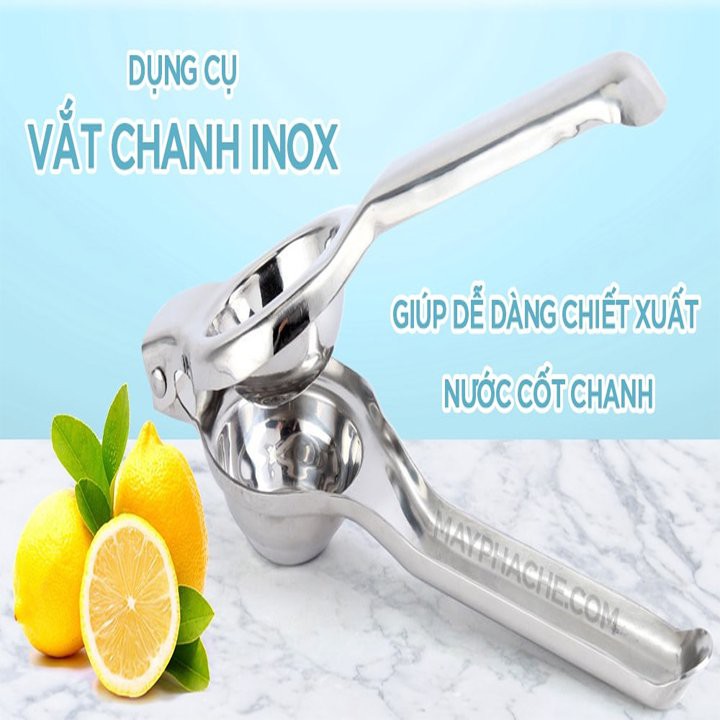 DỤNG CỤ ÉP, VẮT, LẤY NƯỚC CỐT CHANH, CAM, QUÝT, BƯỞI,… BỎ HẠT CẦM TAY TIỆN DỤNG CHẤT LIỆU INOX 304 CAO CẤP