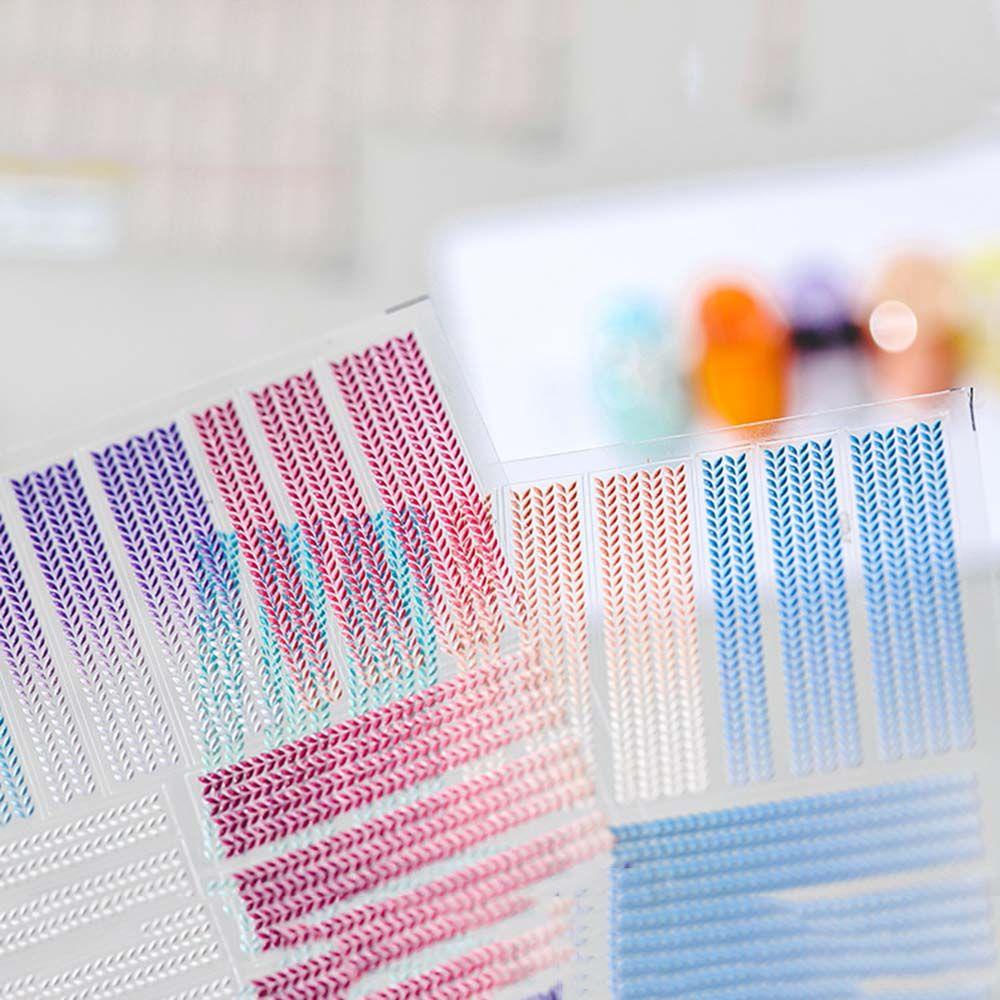 Miếng Dán Họa Tiết Đan Len Kiểu Nhật Bản Trang Trí Móng Tay