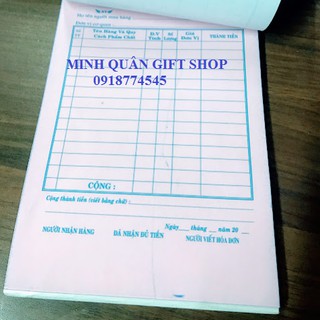 Sổ Hóa Đơn - 02 liên - 10 cuốn