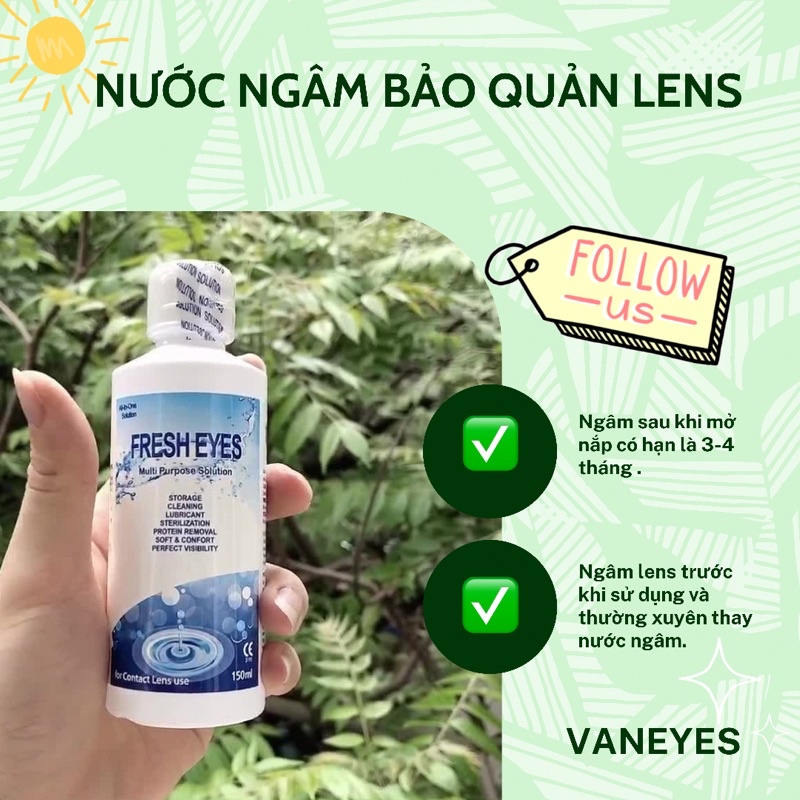 Nước ngâm ( chuyên dụng cho lens )