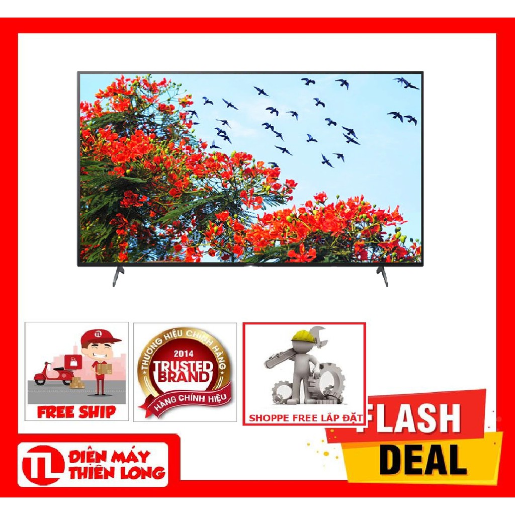 75X8050H - MIỄN PHÍ CÔNG LẮP ĐẶT - ndroid Tivi Sony 4K 75 Inch KD-75X8050H