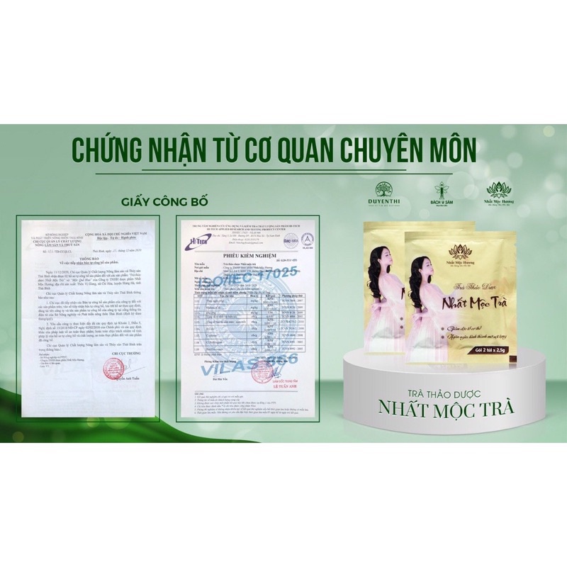 ( Sẵn hàng ) Trà Thảo Dược NHẤT MỘC TRÀ - NHẤT MỘC HƯƠNG ( Sẵn hàng )