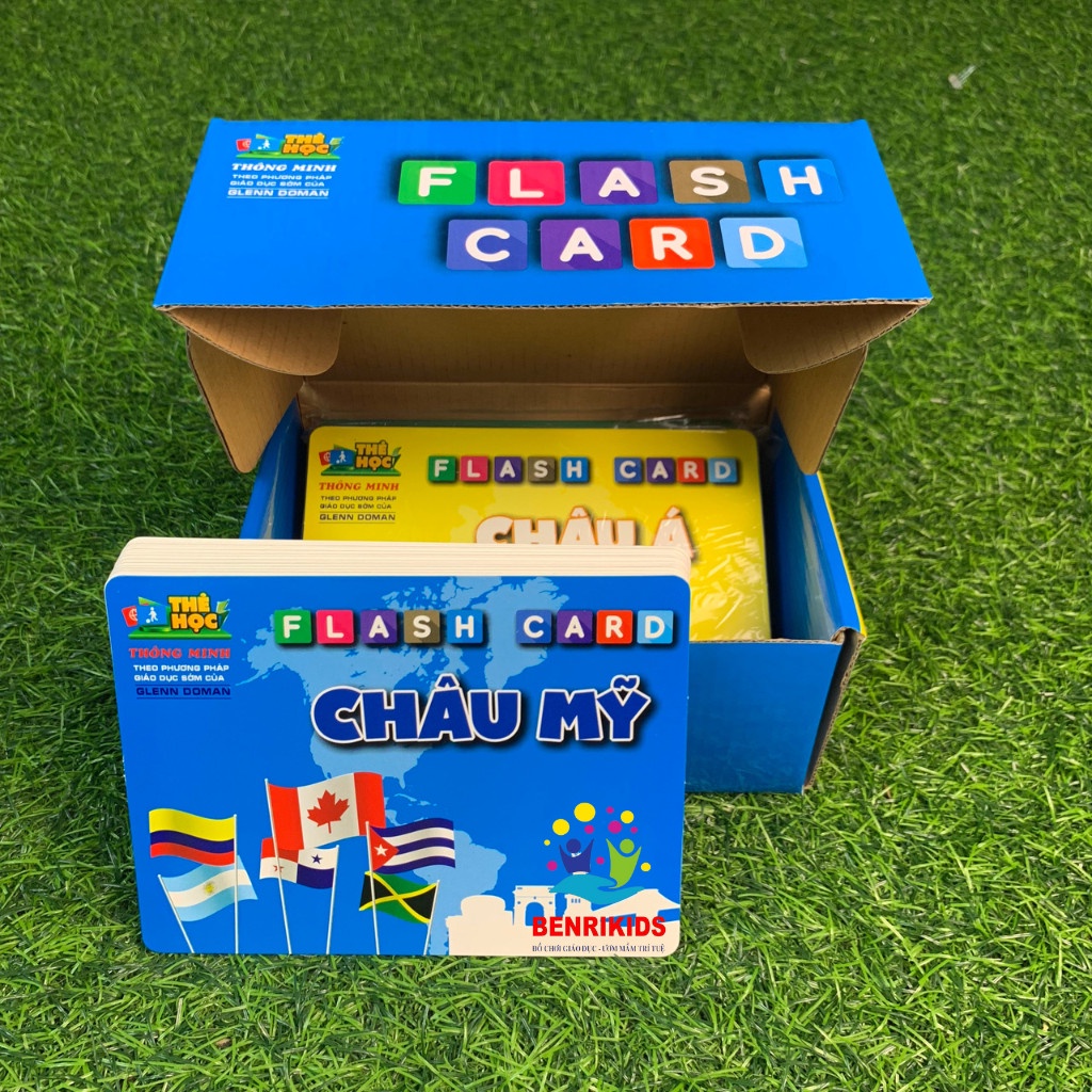 Flash Card Cờ Các Nước - Quốc Kỳ Các Quốc Gia Trên Thế Giới