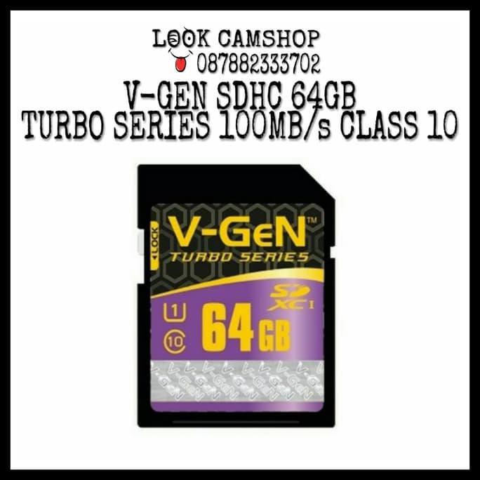 Thẻ Nhớ V-Gen Sdhc Sd 64gb 100mb / S Class 10 | | BigBuy360 - bigbuy360.vn