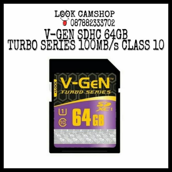 Thẻ Nhớ V-Gen Sdhc Sd 64gb 100mb / S Class 10 |