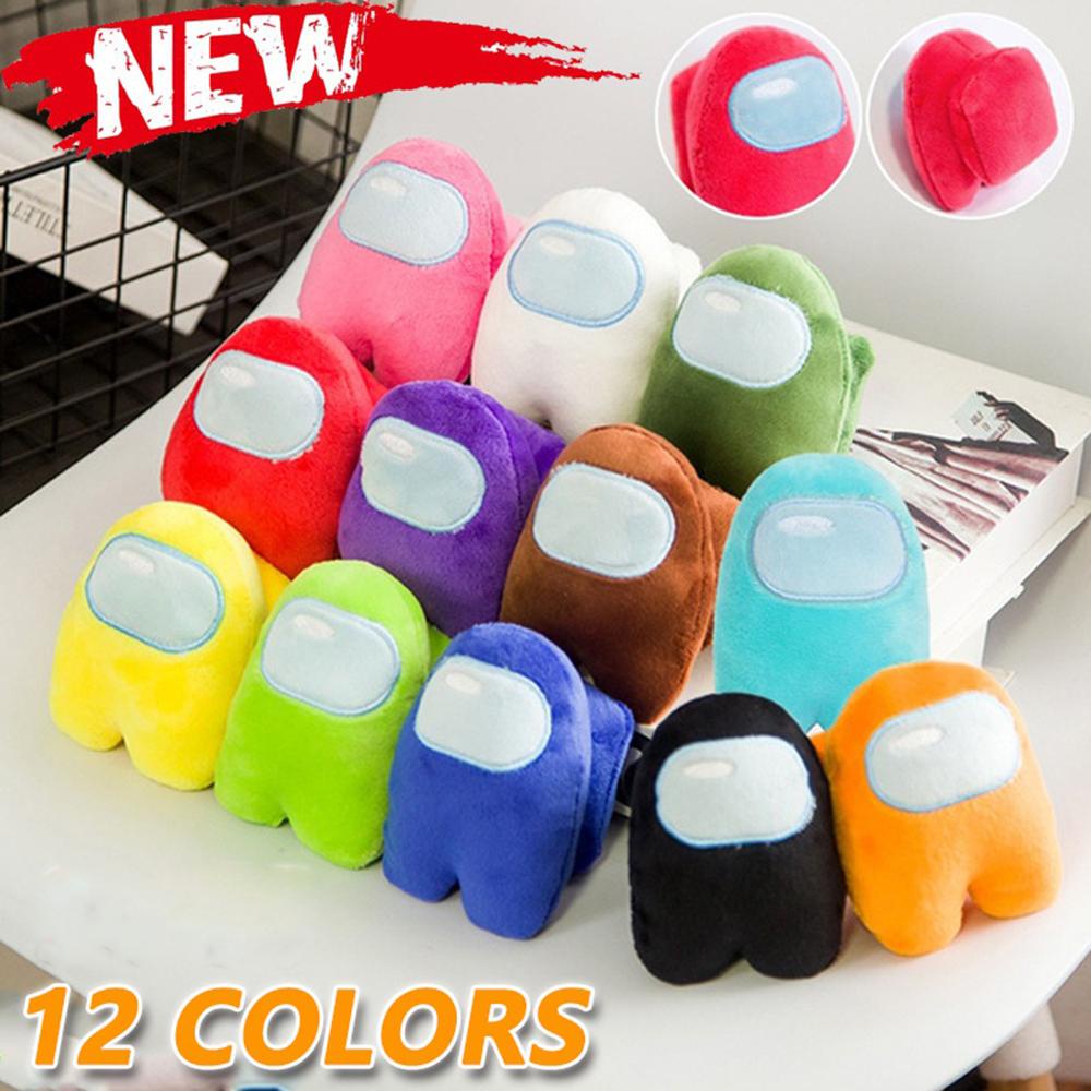 JARRED Búp Bê Nhồi Bông Kawaii Among Us Plushie Mềm Mại
