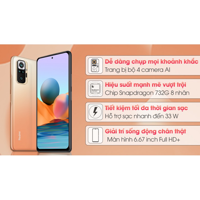 Điện thoại Xiaomi Redmi Note 10 Pro - Hàng Chính Hãng Phân Phối Của Digiworld Mới 100% ! | BigBuy360 - bigbuy360.vn