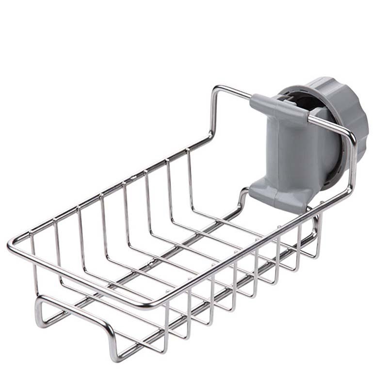 Giá để xà phòng gắn vòi nước bằng thép không gỉ