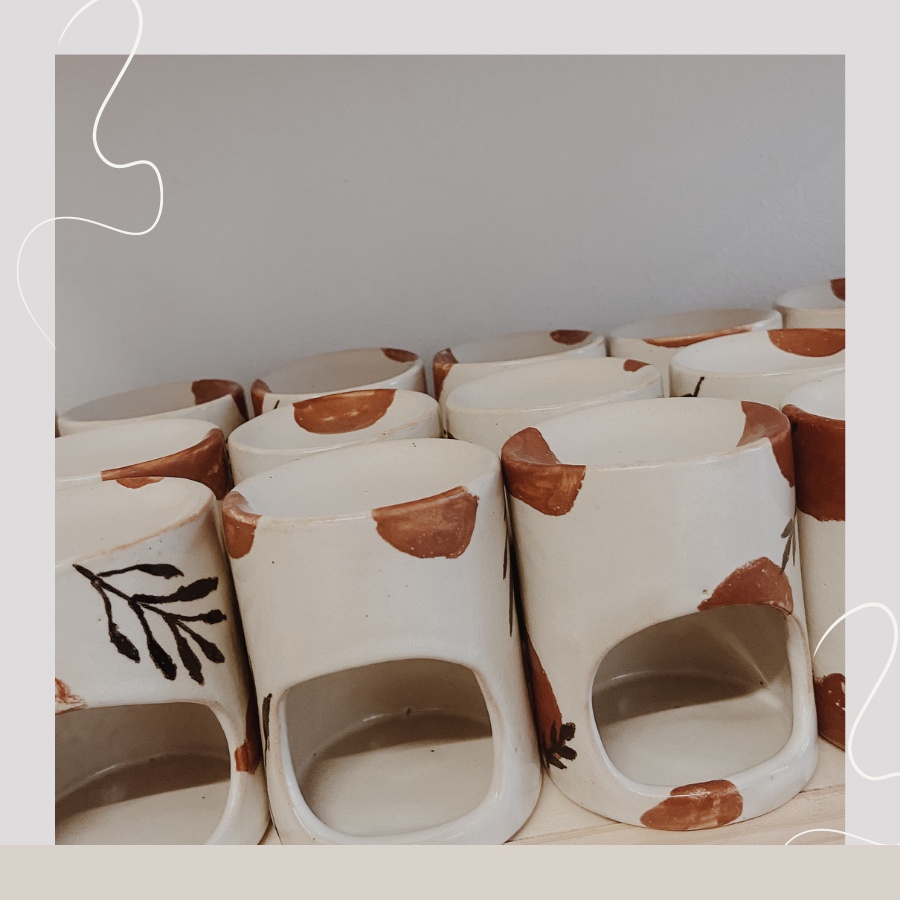 Đèn đốt Wax Melt, tinh dầu CNI - By LeoK