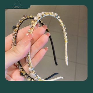 Cài Tóc Đính Đá Bờm Kẹp Tóc Hàn Quốc Cài Tóc Thời Trang Bờm Đá Pha Lê_Leau BT17