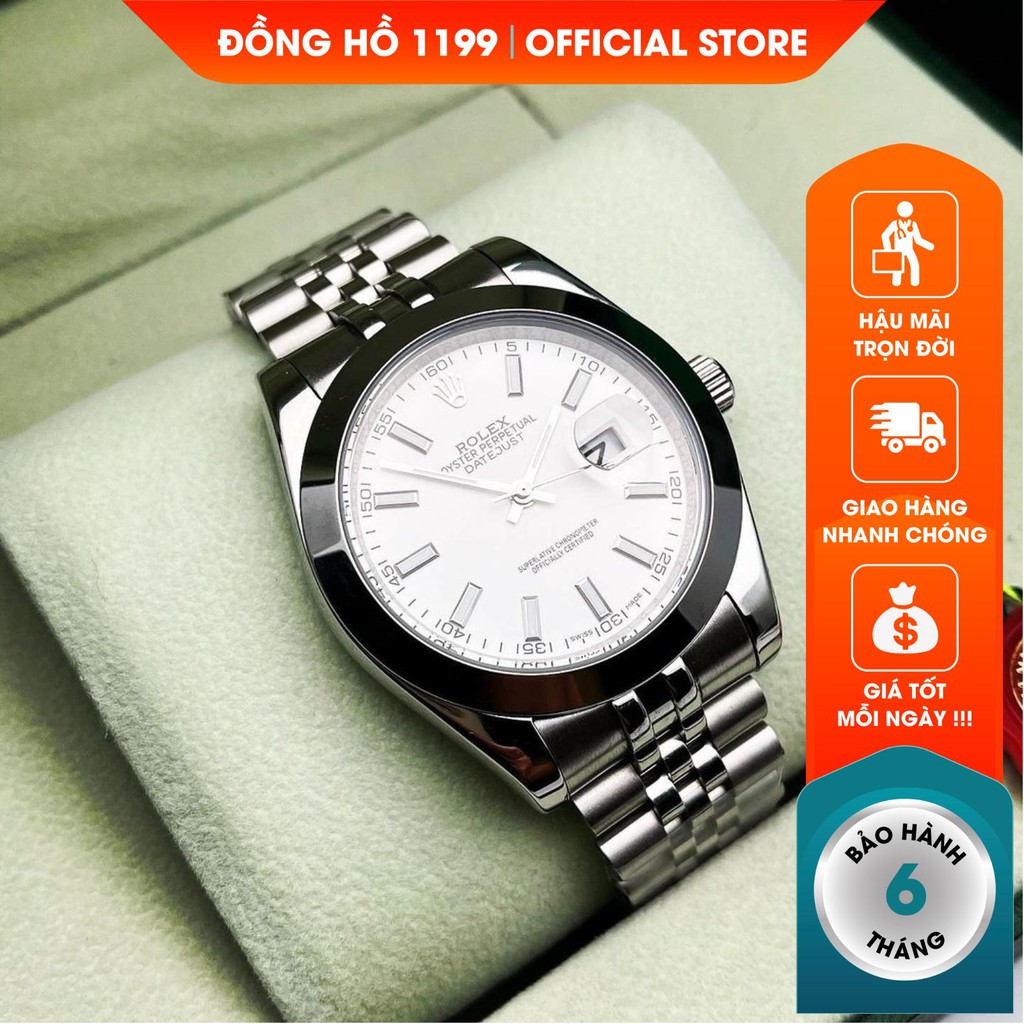 Đồng hồ cơ nam dây thép cao cấp chống nước chống xước sang trọng lịch lãm bảo hành 6 tháng 2282J - 1199 Watches | BigBuy360 - bigbuy360.vn