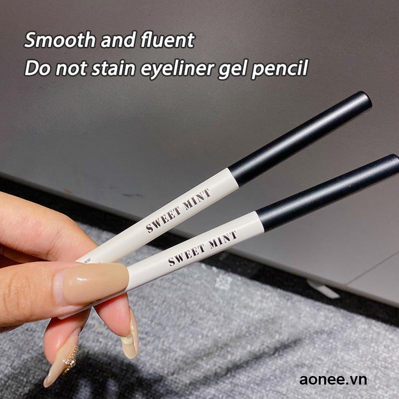 ✨✨Bút kẻ mắt dạng gel SWEET MINT mềm mại ngọt ngào lâu trôi chống thấm nước sắc tố cao