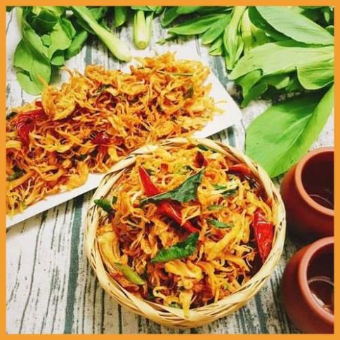 Khô Gà Lá Chanh Xé Cay - Chuẩn Vị Việt Nam- Đồ Ăn Vặt Hà Nội