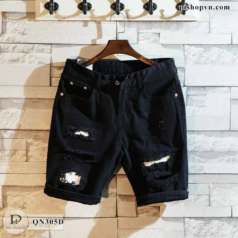 Quần short jean nam cao cấp (hỗ trợ xem hàng trước khi thanh toán)