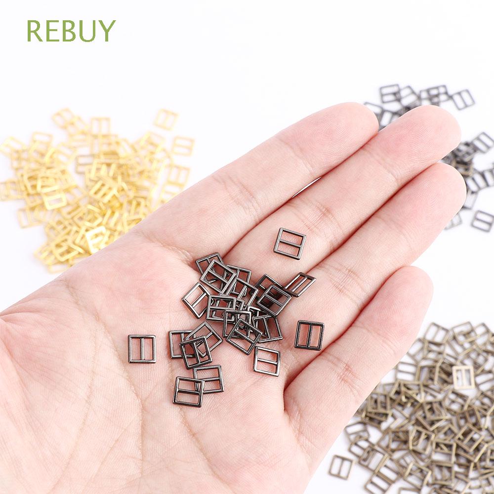 REBUY DIY Belt buckle 5mm Metal Buckle Sewing Buttons Accessories Apparel Sewing Clothing Ultra-small Handmade Sewing Accessories/Multicolor