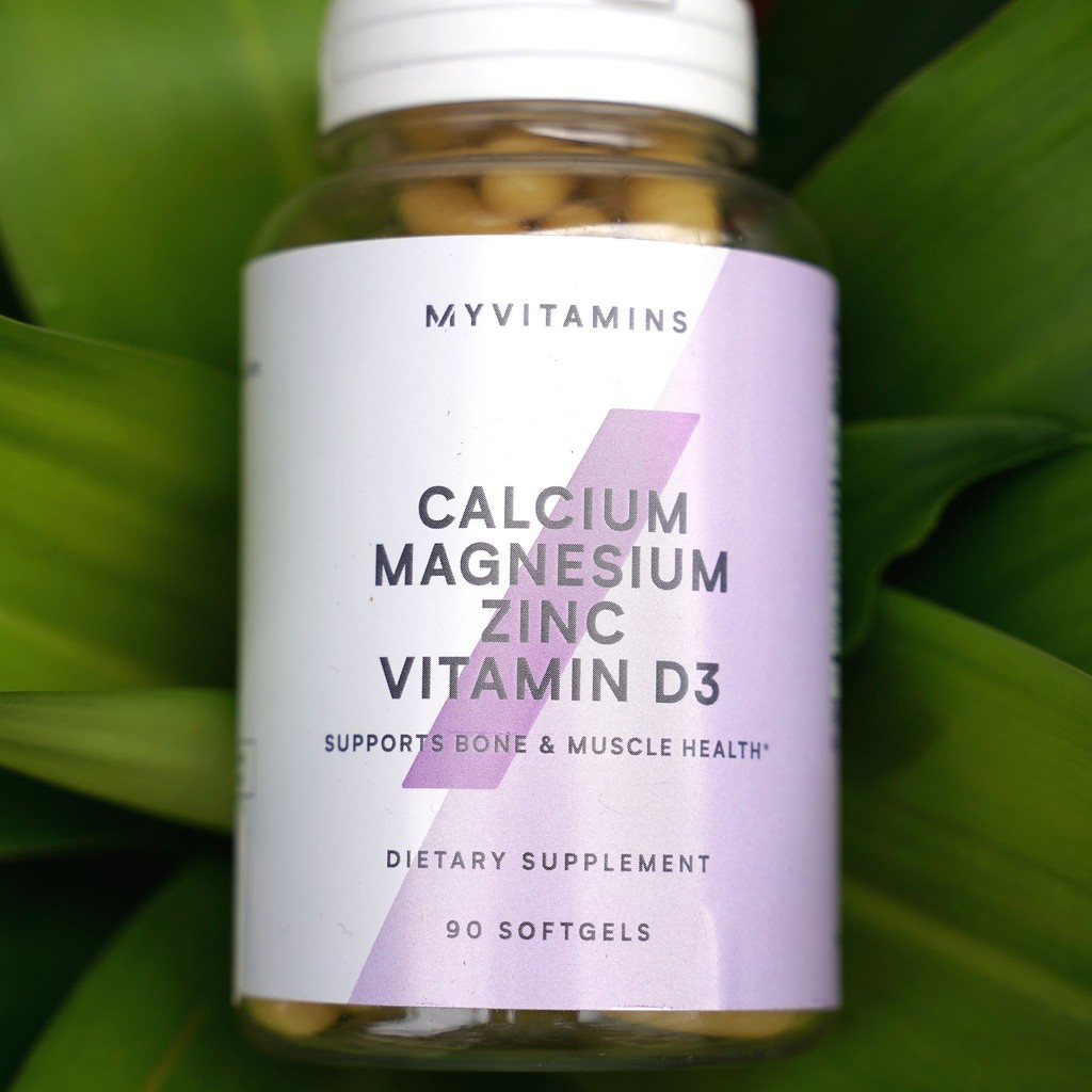 Viên Uống Tăng Sức Đề Kháng, Săn Chắc Xương Myvitamins Calcium Magnesium Zinc Vitamin D3 - 90 Viên | BigBuy360 - bigbuy360.vn