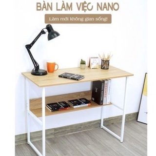 {SALE HOT}Bàn làm việc, bàn học kết hợp kệ sách trẻ trung, tiện ích FG -12