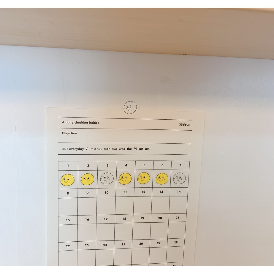 Miếng dán hình biểu tượng cảm xúc độc đáo dễ thương trang trí sổ lưu niệm