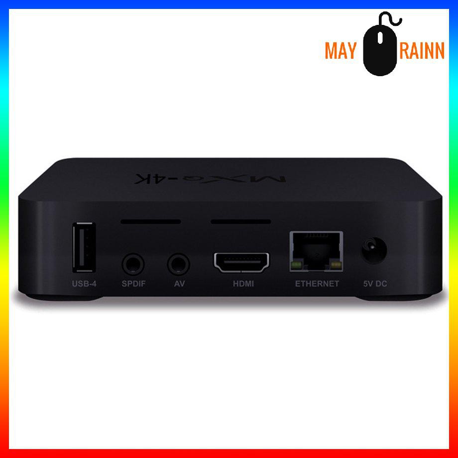 Tv Box Android 7.1 MXQpro Mxq-4K 8G+128G Mxq Pro 4K với điều khiển từ xa