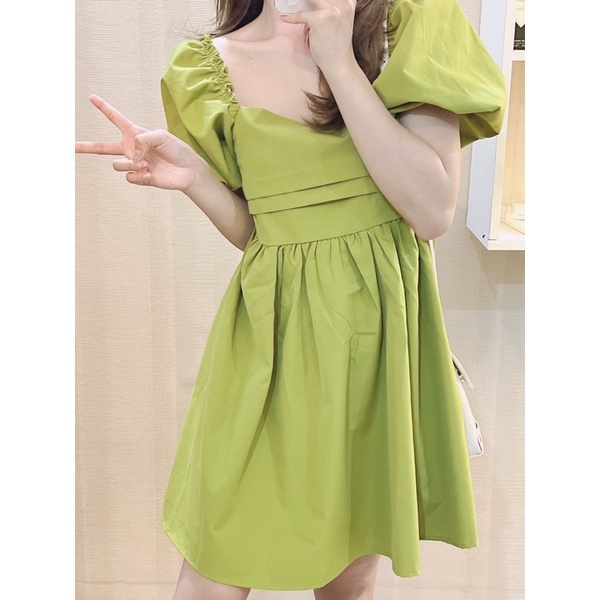 VÁY BABYDOLL DẬP LI TAY BỒNG🍏