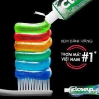(nh123)  Kem đánh răng Closeup 230gr