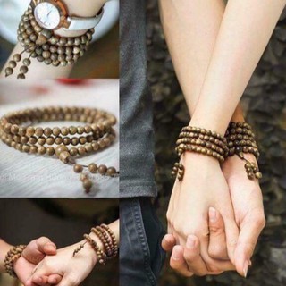 vòng trầm hương 108 hạt giá rẻ