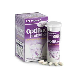 Men vi sinh OptiBac Probiotics For Women Tím của Anh