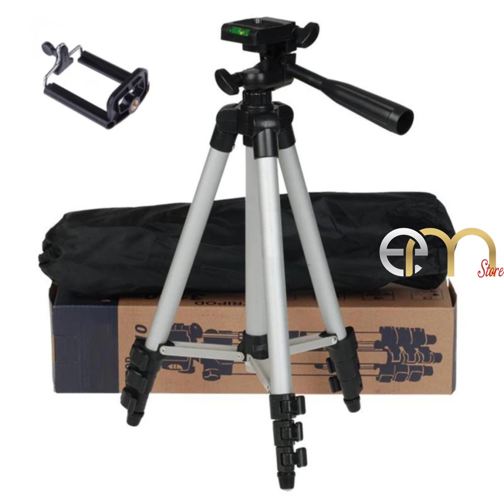 Gậy 3 Chân Chụp Ảnh Selfie Tự Sướng Tripod 3110 - TF-3120 Khung Nhôm Chắc Chắn Tặng Kèm Remote