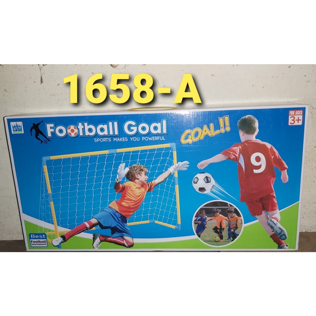 Hộp khung thành bóng đá mini cho trẻ chơi trong nhà