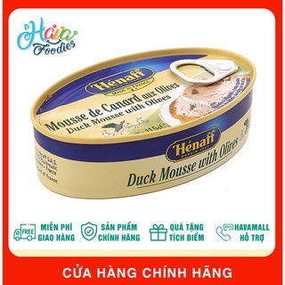 Pate gan vịt pháp hénaff hộp 115gr