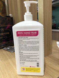 NƯỚC RỬA TAY KHÔ SDS HAND RUB