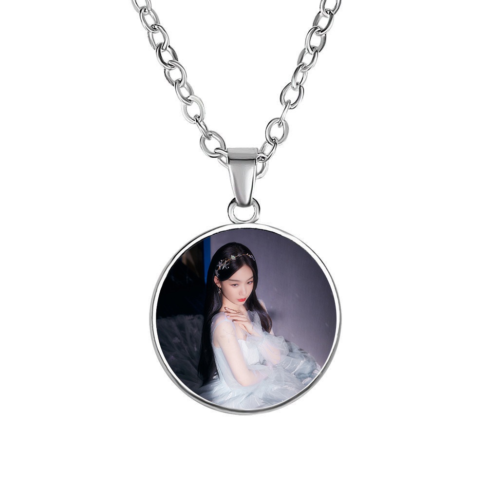 Vòng cổ IN HÌNH Từ Mộng Khiết idol thần tượng cpop xinh xắn quà tặng độc đáo