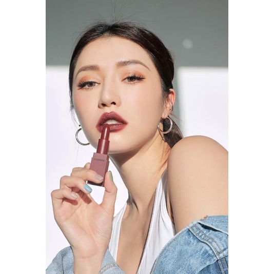 Son 3CE MOOD RECIPE MATTE LIP COLOR 117 Màu Chicful tông tím mận