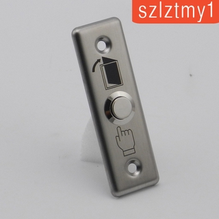 Stainless Steel Door Exit Push Release Button Switch For Access Control
