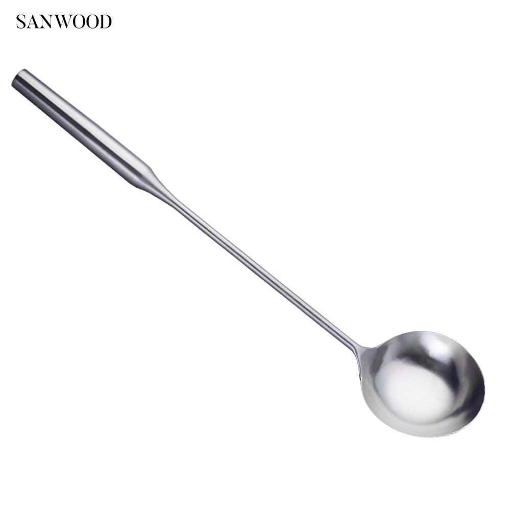 Vá Múc Canh Cán Dài Bằng Thép Không Gỉ Tiện Dụng