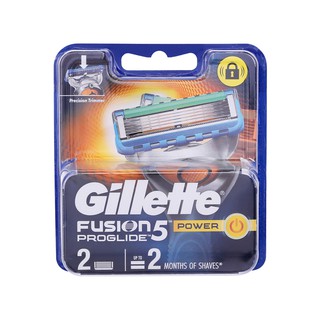 Bộ 2 cái lưỡi dao cạo râu 5 lưỡi Gillette Fusion 5 Power