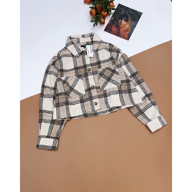 Áo khoác dạ sơ mi