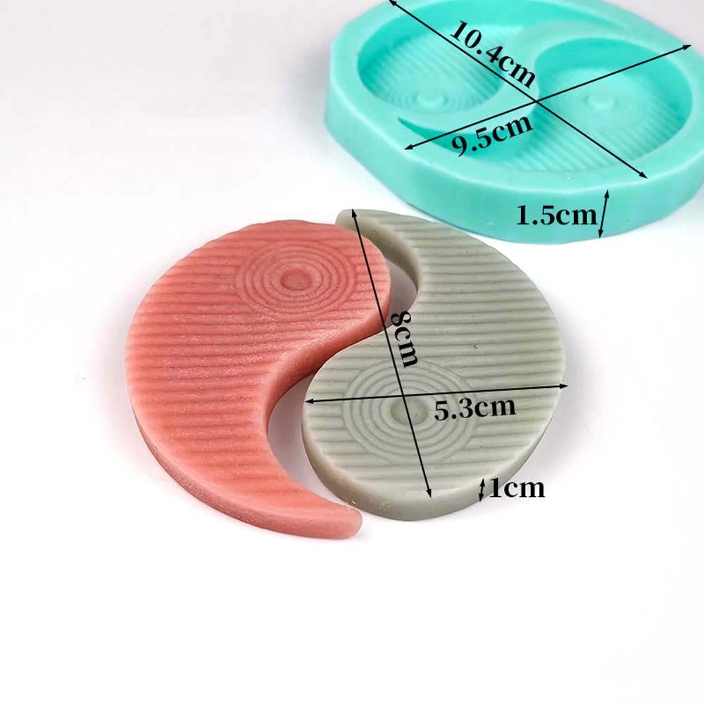 Khuôn Silicone Làm Đế Lót Ly Họa Tiết 3D Thủ Công Cổ Điển DIY
