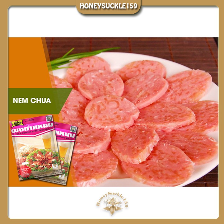 Bột nem chua Lobo 70g /Gia vị nem chua Thái Lan Lobo 70g