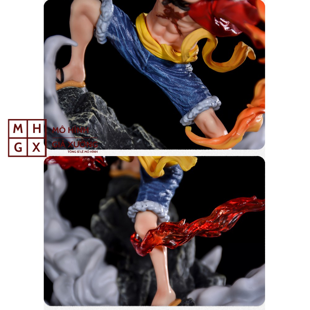 Mô hình One Piece Luffy G5 hàng cao cấp cao 18cm , trạng thái chiến đấu , figure mô hình one piece giá xưởng