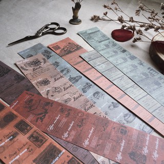 Sticker dải retro ticket - Room17vn