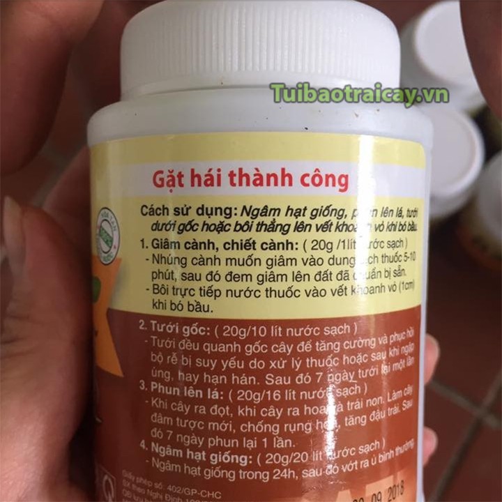 Thuốc kích thích ra rễ cực mạnh N3M lọ 100g - T8