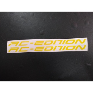 Tem Dán Phuộc RC EDITION Nhiều Màu Chọn Lựa