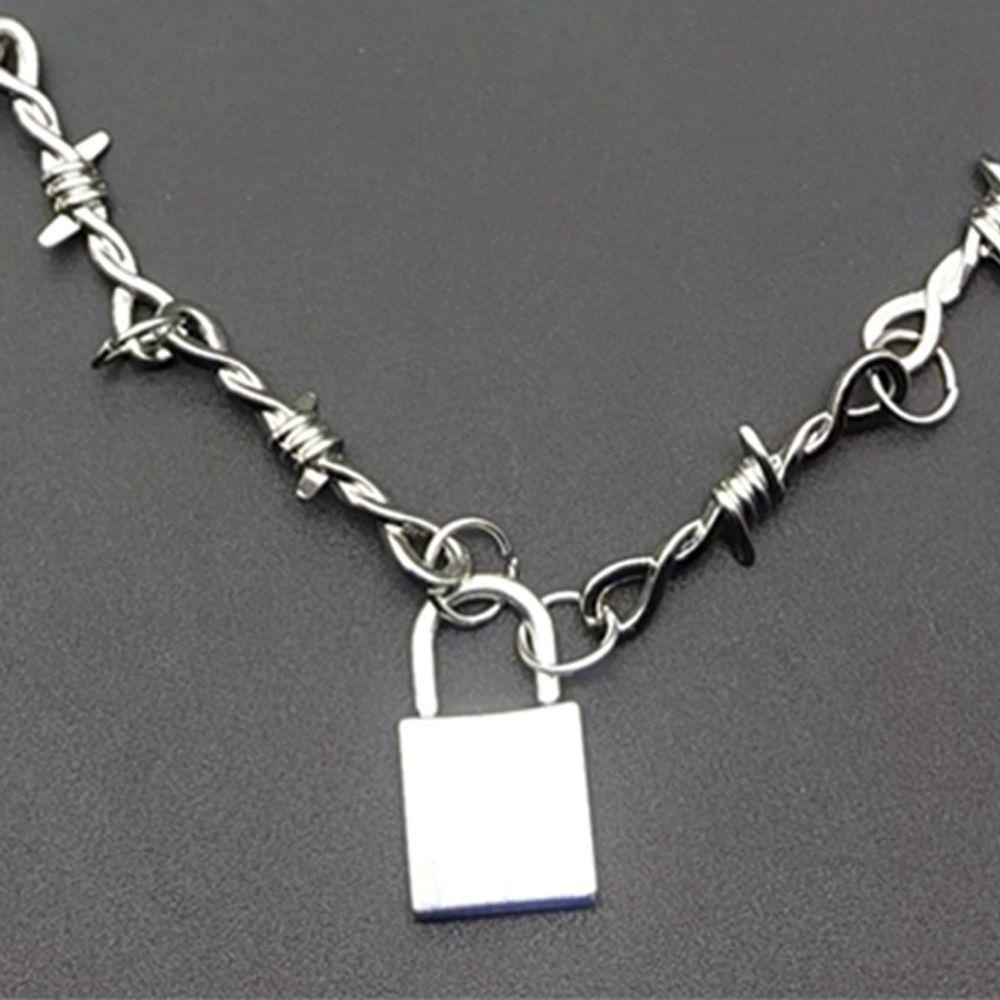 Vòng Cổ Choker Dây Gai Nhỏ Phong Cách Punk Rock Cá Tính ME