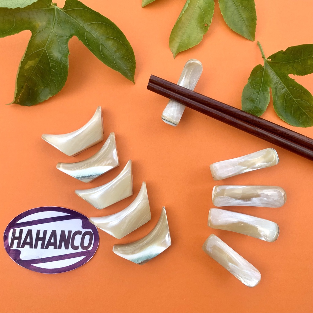 Combo 10 chiếc Gác đũa Thần Tài - bằng ốc biển nhập khẩu từ New Zealand và Úc - CTH747